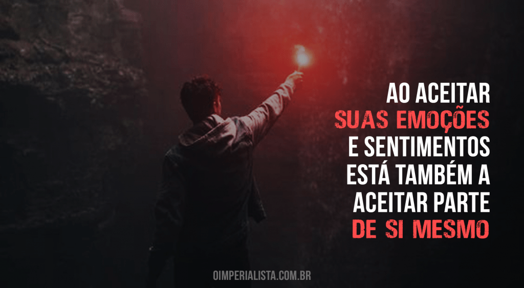 Aceite suas emoções e sentimentos. Aceite parte de si mesmo e reconstrua sua vida quando tudo parecer perdido