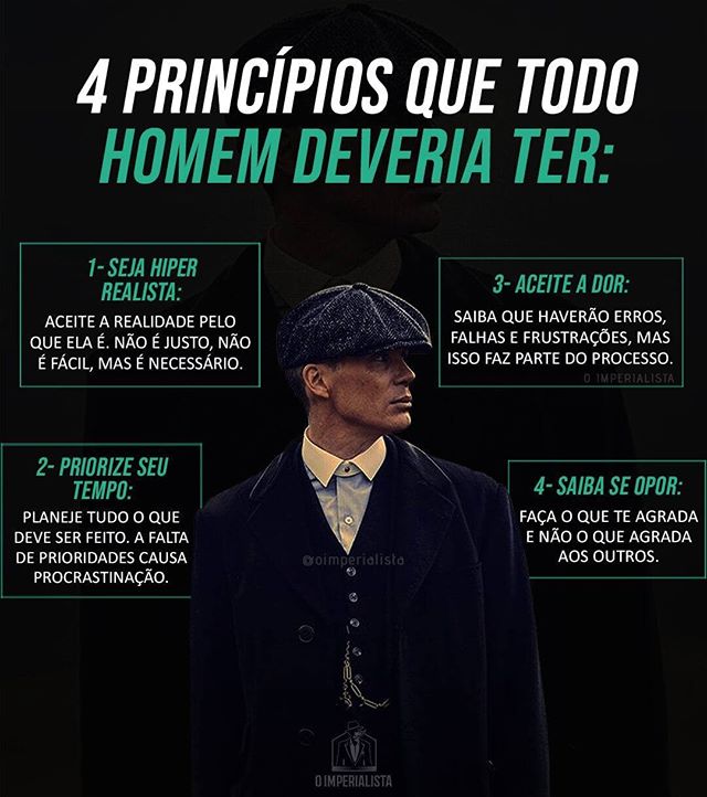 4 princípios que todo homem deveria ter