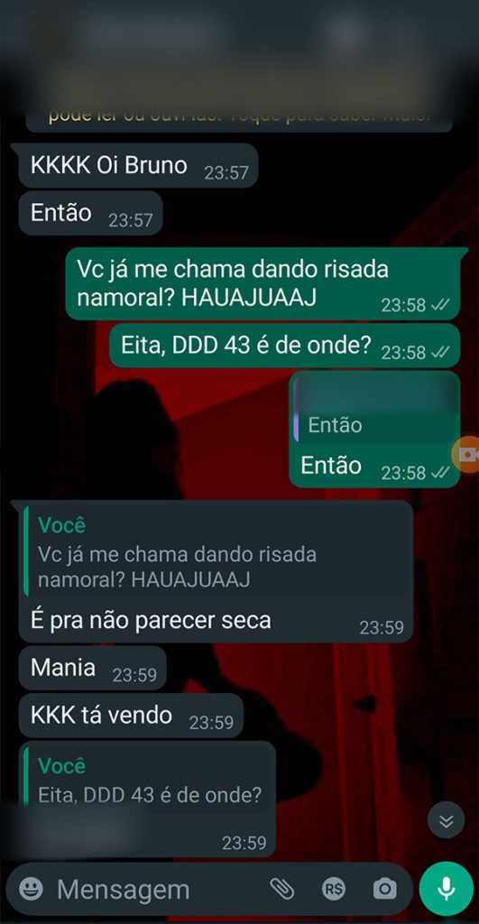 como conversar pelo whatsapp